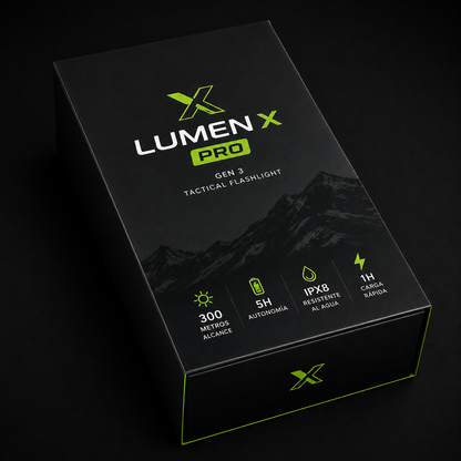 Lumen X Pro Tactical Flashlight