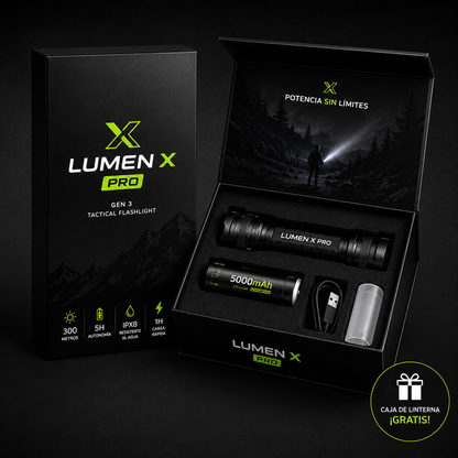 Lumen X Pro Tactical Flashlight