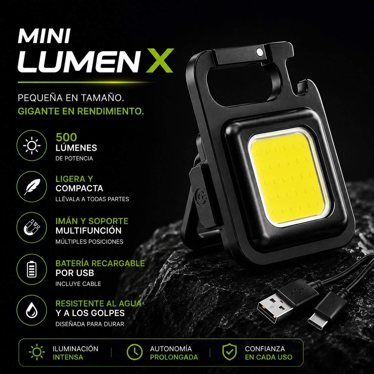 Mini Lumen X 8 en 1