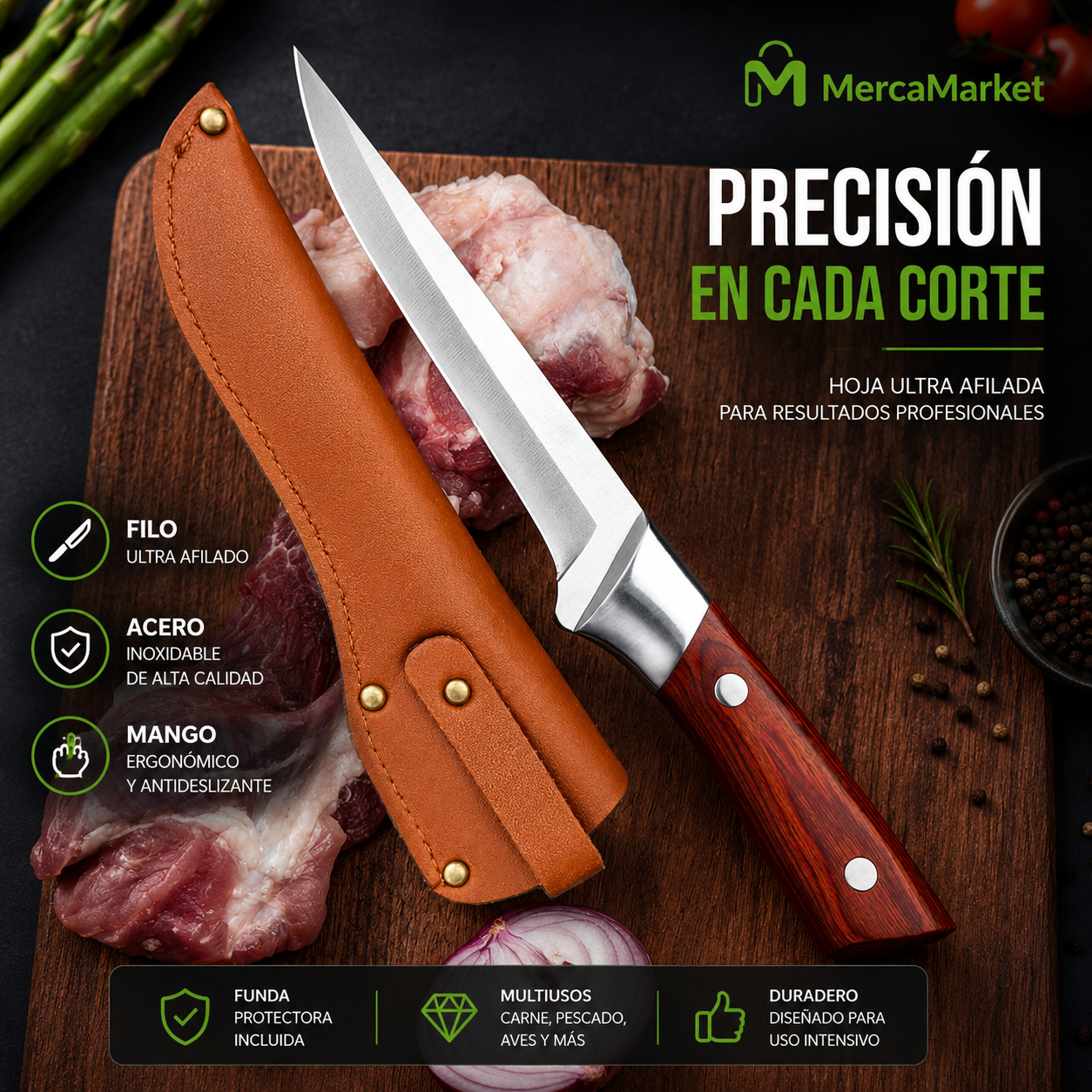 Cuchillo japonés premium