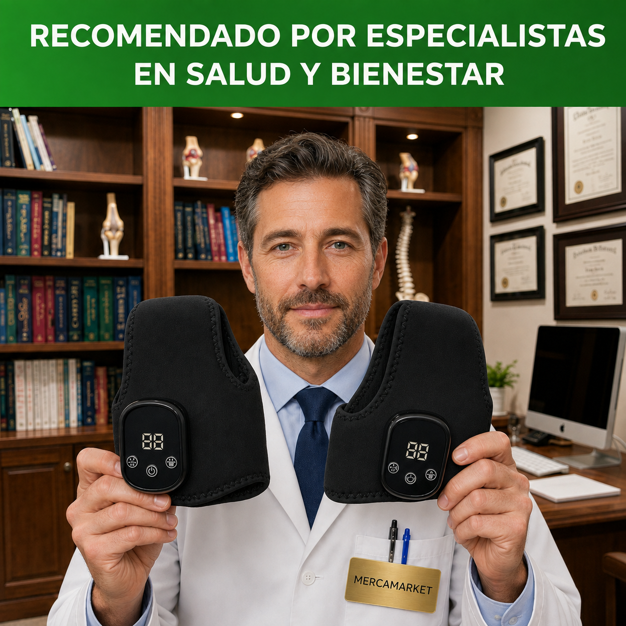 CircuStep™ — Masajeador 3-en-1: Alivia Hinchazón, Neuropatía y Fascitis en 5 Minutos